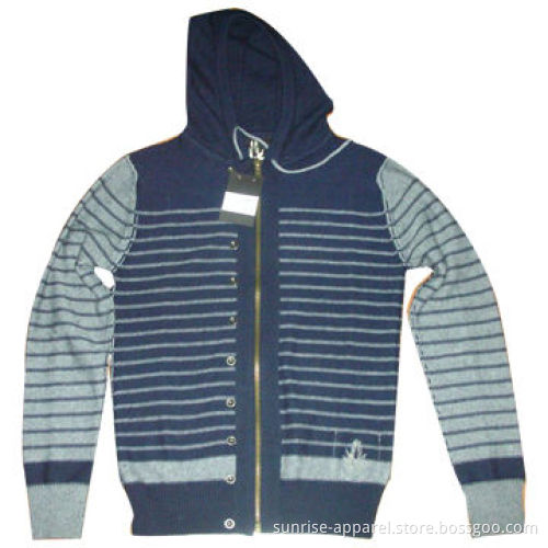 Men's Hood Jumper with Internal Pocket